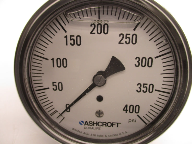 ASHCROFT 35-1009-SWL-02B-400# 0-400PSI NSMP