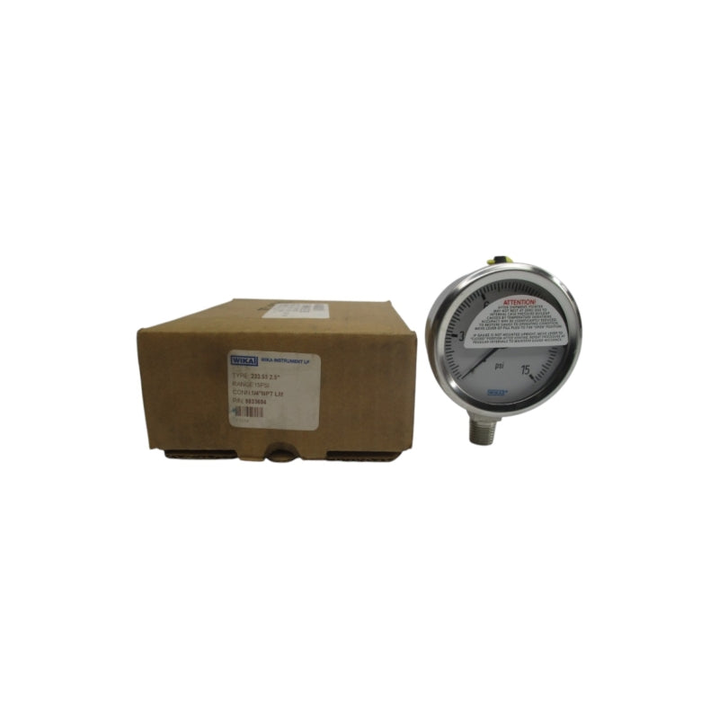 WIKA 9833604 0-15PSI NSMP