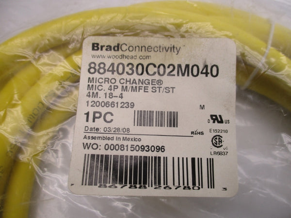 DANIEL WOODHEAD 884030C02M040 1200661239 250V 4A NSMP