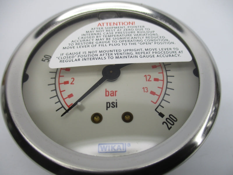 WIKA 8692032 213.532.5 0-200PSI NSMP