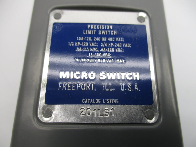 MICRO SWITCH 201LS1 480V 10A (GREY) NSMP