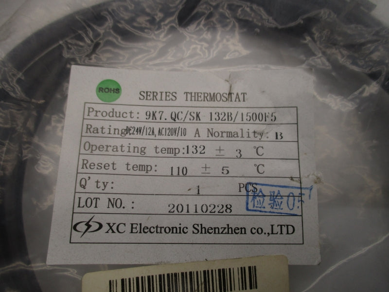 ELECTRONICS SHENZHEN 9K7.QC/SK 132B/1500F5 NSMP