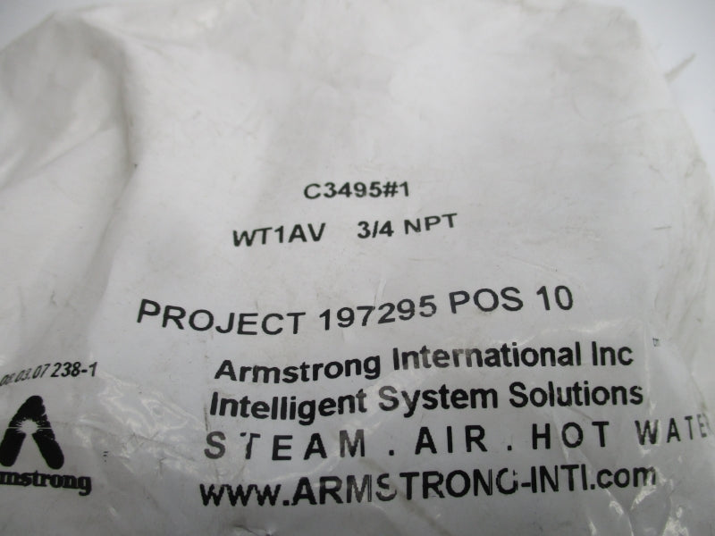 ARMSTRONG WT1AV 250PSI NSMP