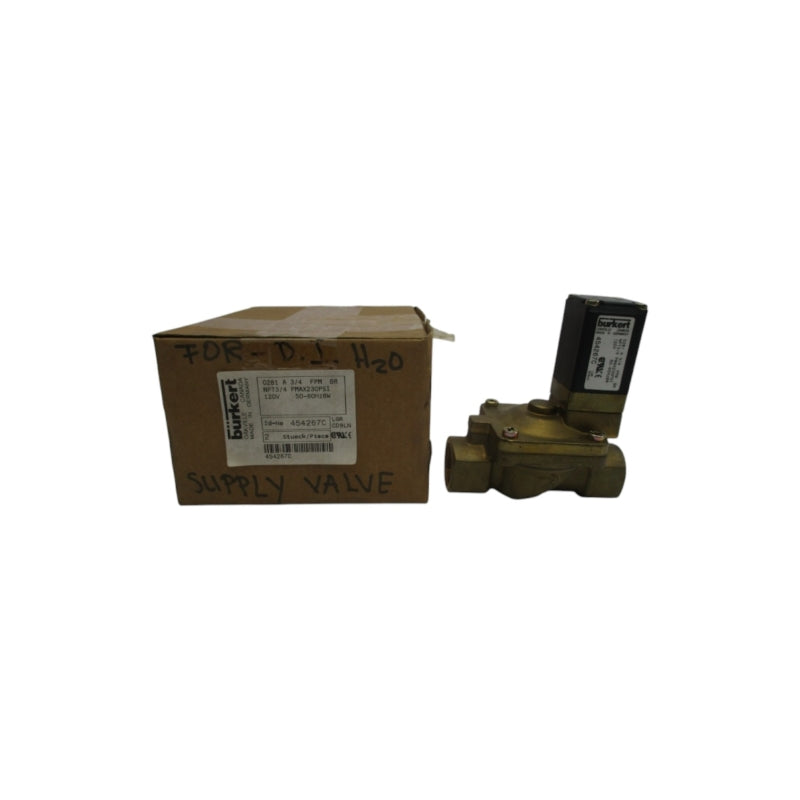 BURKERT 454267C 120V 230PSI NSMP