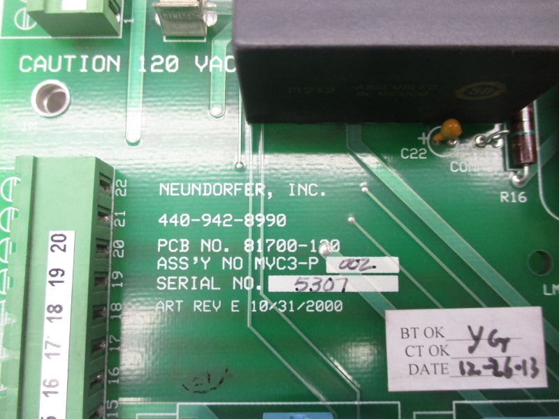 NEUNDORFER 81700-130 REV. E NSNP