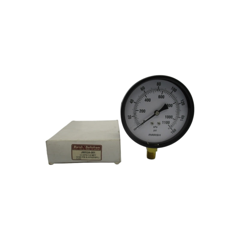 MARSH J8052A-001 0-160PSI NSMP