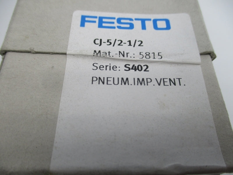 FESTO CJ-5/2-1/2 5815 NSFS