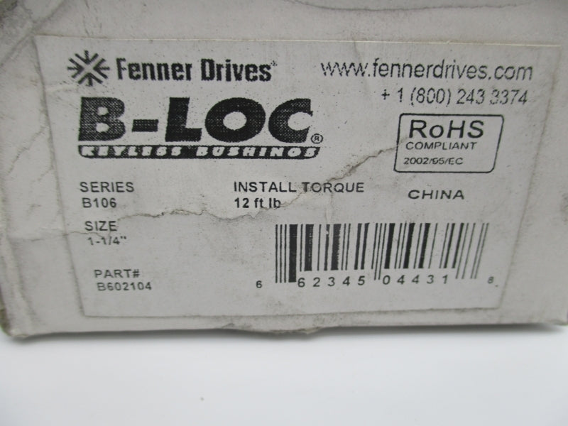B-LOC B602104 1-1/4" NSMP