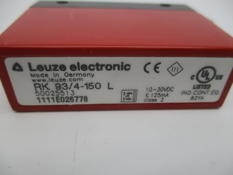LEUZE ELECTRONIC RK93/4-150L 10-30VDC NSMP