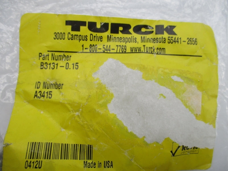 TURCK B3131-0.15 A3415 NSMP