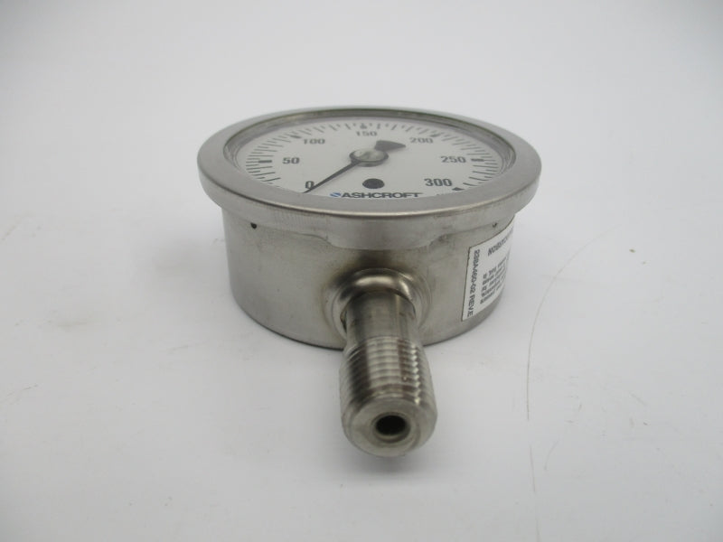 ASHCROFT 63-1008-SL-02L-300# 0-300PSI NSMP