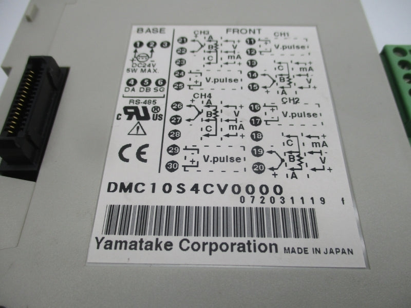 YAMATAKE DMC10S4CV0000 24VDC UNMP