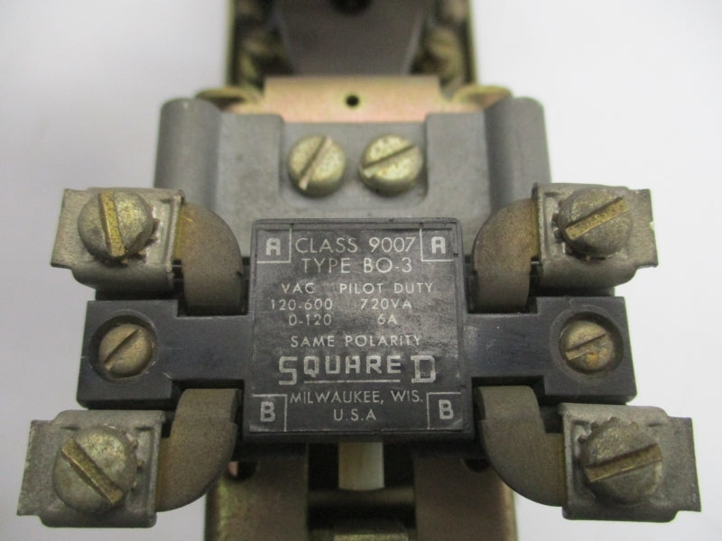 SQUARE D 9050B0-2D SER. E 120-600VAC 6A UNMP