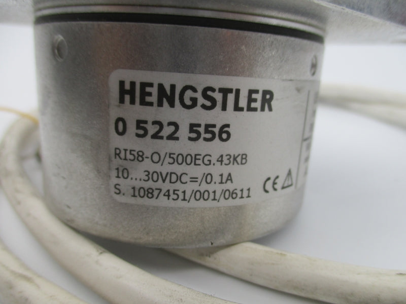 HENGSTLER RI58-O/500EG.43KB 0522556 10-30VDC 0.1A NSNP