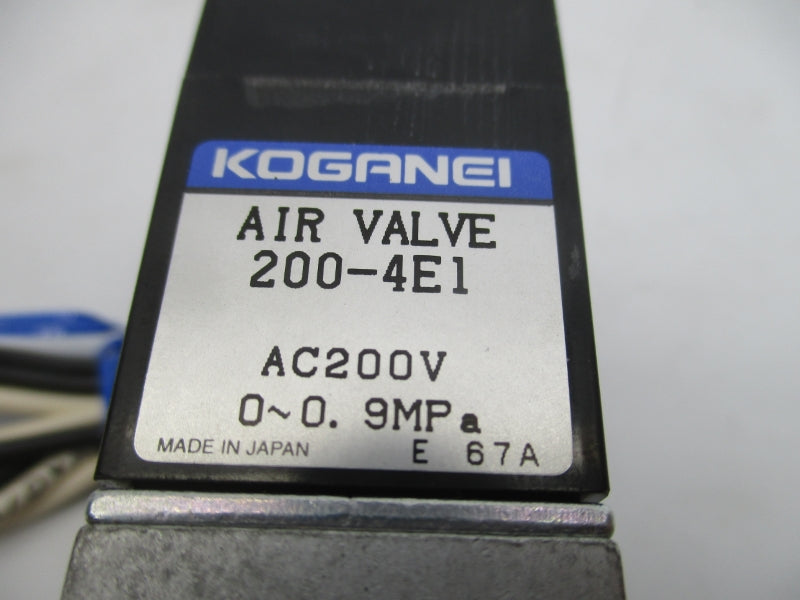 KOGANEI 200-4E1 200VAC NSNP