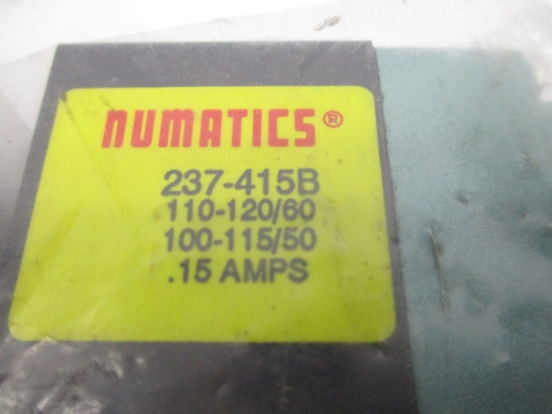 NUMATICS 237-415B 110-120V .15A NSMP