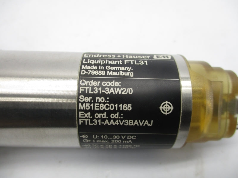 ENDRESS+HAUSER FTL31-3AW2/0 10-30VDC NSNP