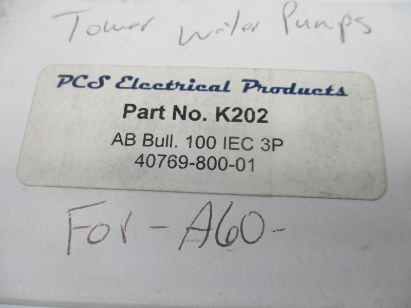 PCS ELECTRICAL PRODUCTS K202 NSMP
