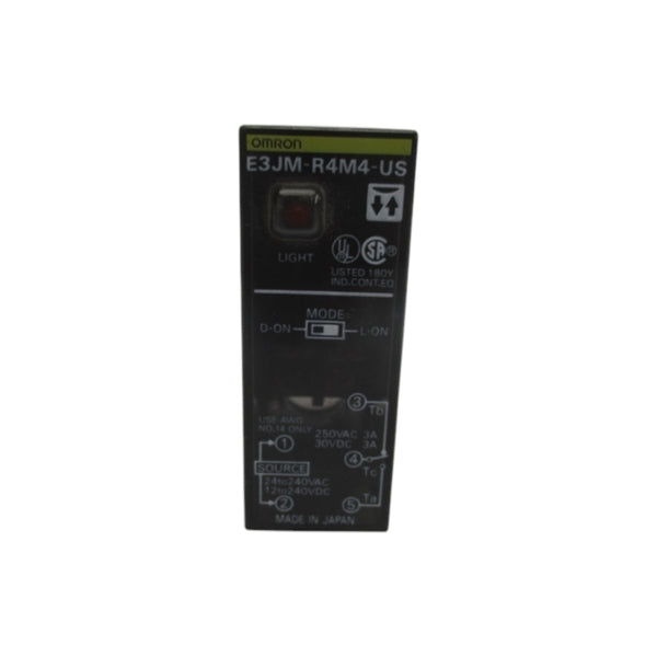 OMRON E3JM-R4M4-US 250VAC 3A NSNP
