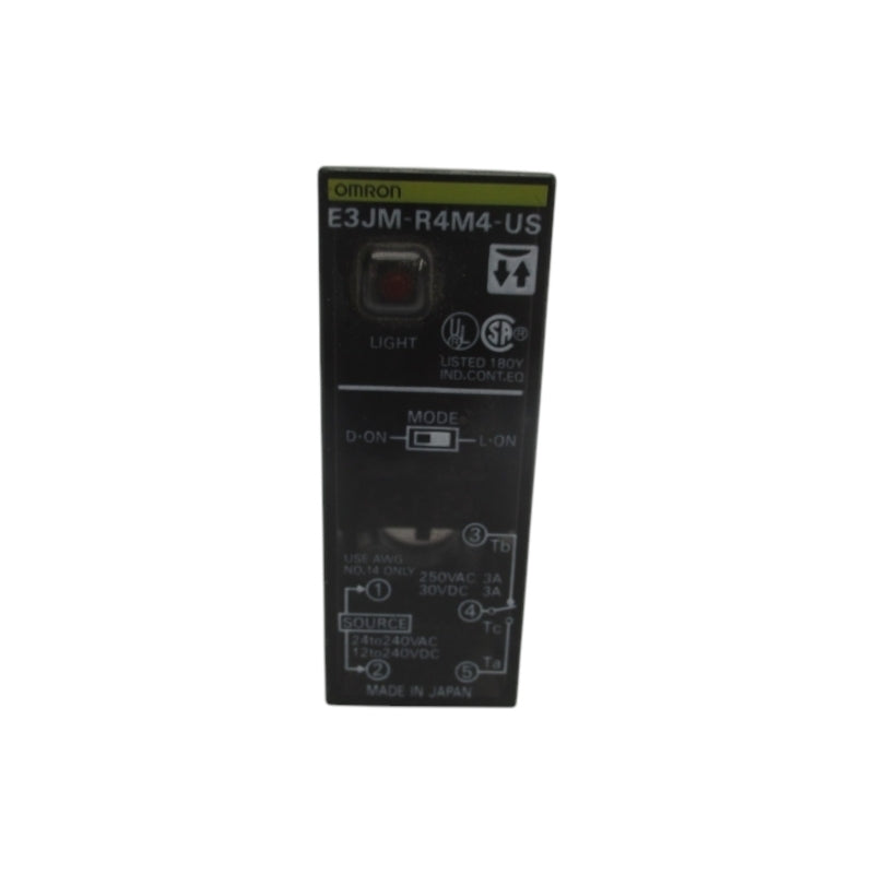 OMRON E3JM-R4M4-US 250VAC 3A NSNP
