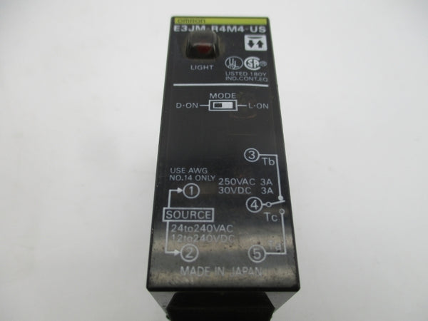 OMRON E3JM-R4M4-US 250VAC 3A NSNP