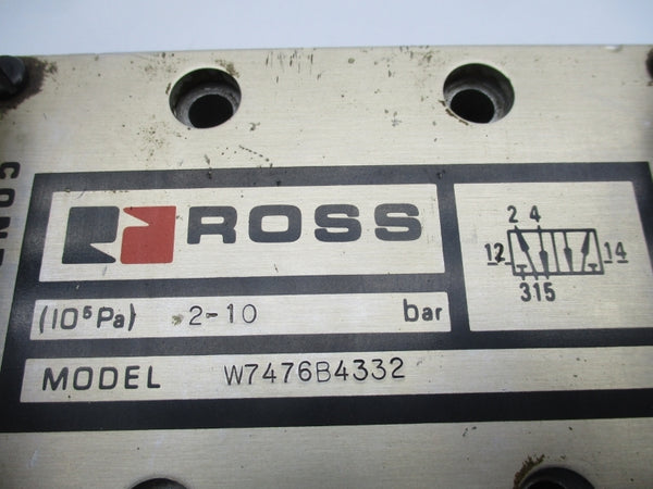 ROSS W7476B4332 120V UNMP