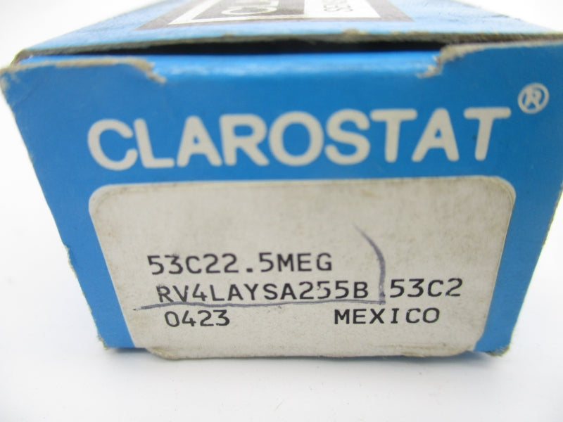 CLAROSTAT RV4LAYSA255B 53C22.5MEG NSMP