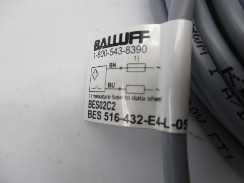 BALLUFF BES02C2 BES516-432-E4-L-05 20-250V NSMP