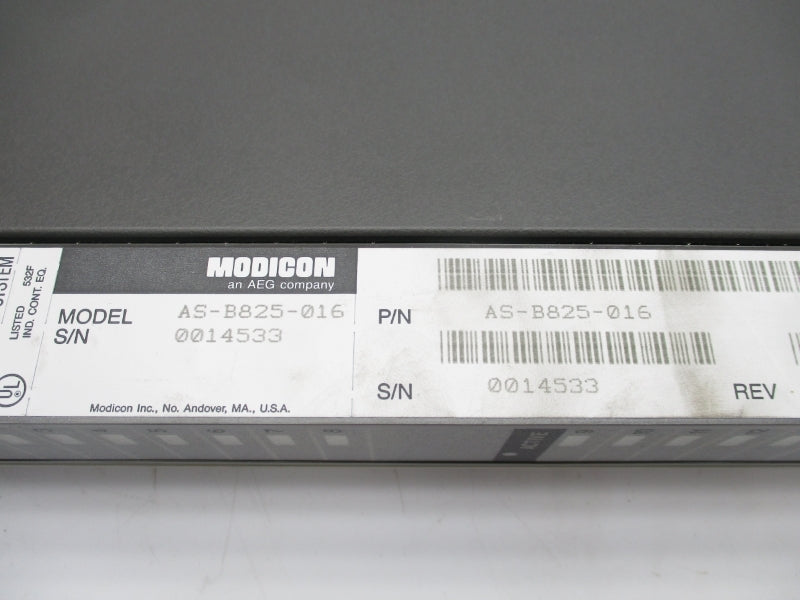 MODICON AS-B825-016 24VDC UNMP