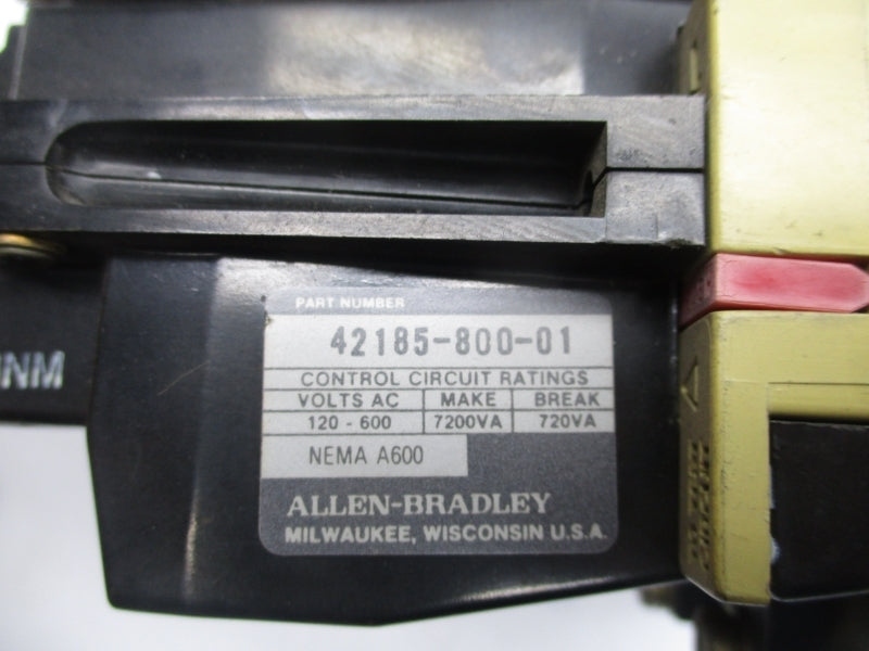 INDUSTRIAL SPARE PART 509-B0D SER. B 115-120V 27A UNMP