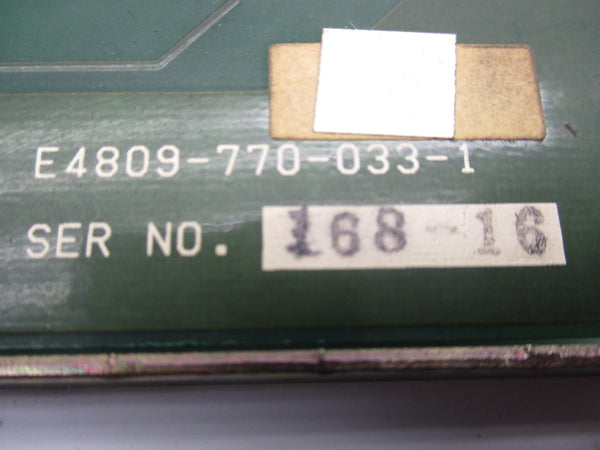 OKUMA E4809-770-033-1 UNMP