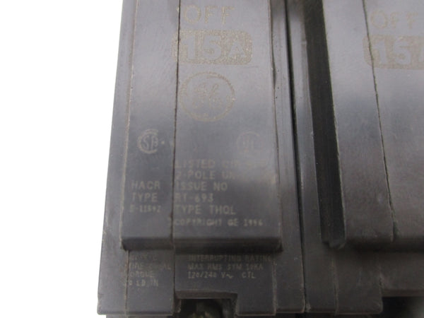 GENERAL ELECTRIC THQL215 120/240V 15A UNMP