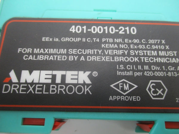AMETEK DREXELBROOK 401-0010-210 UNMP