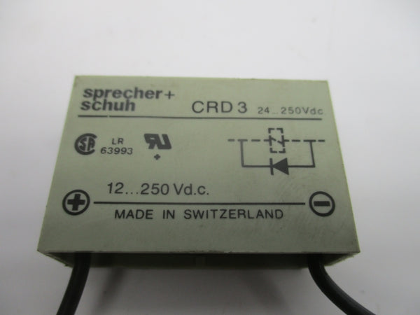 SPRECHER+SCHUN CRD3 24-250VDC (AS PICTURED) UNMP
