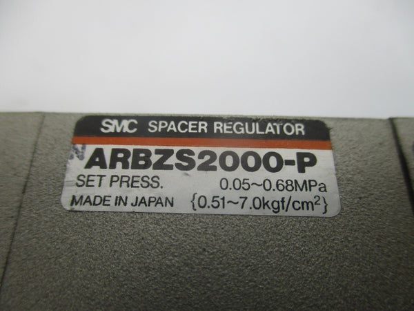 SMC ARBZS2000-P 0-150PSI NSNP