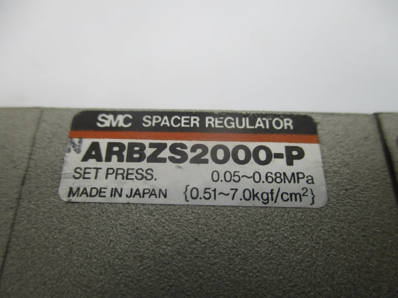 SMC ARBZS2000-P 0-150PSI NSNP