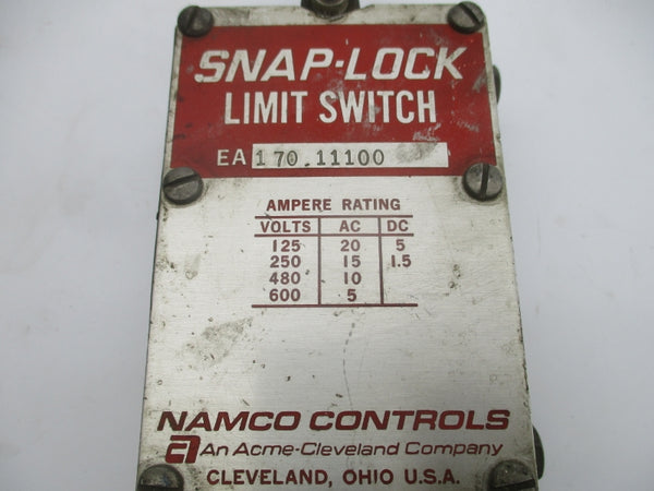NAMCO CONTROLS EA170 11100 600V 5A (AS PICTURED) UNMP