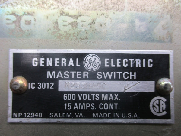 GENERAL ELECTRIC IC 3012 M253HA5C 600V 15A UNMP