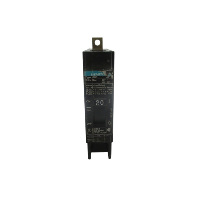 SIEMENS BQD120 277V 20A UNMP
