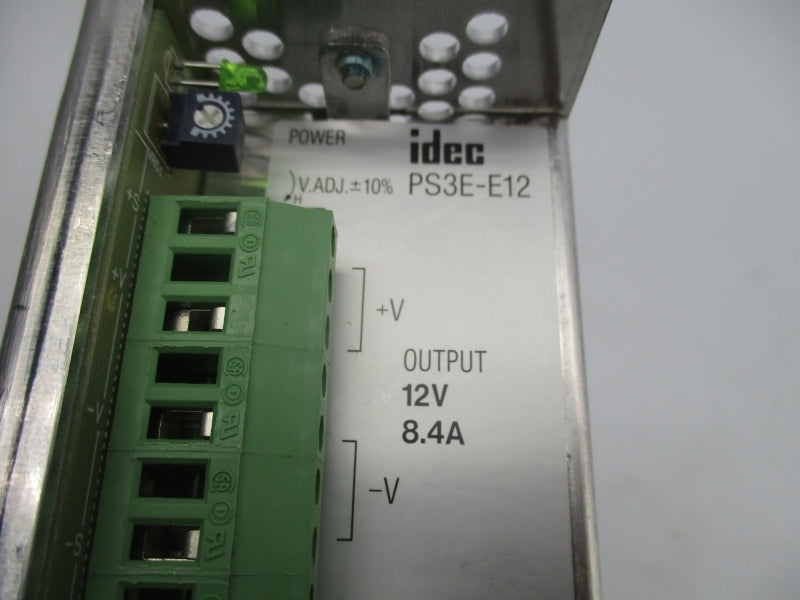 IDEC PS3E-E12F 100-120VAC NSMP