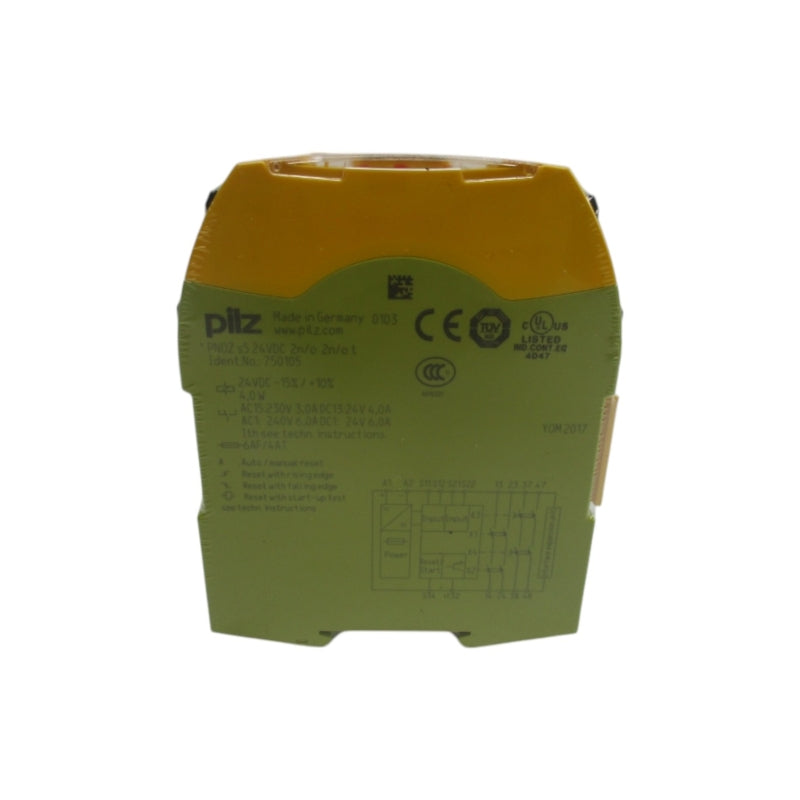 PILZ PN0Z S5 24VDC 2N/O 2N/OT 750105 24VDC NSNP