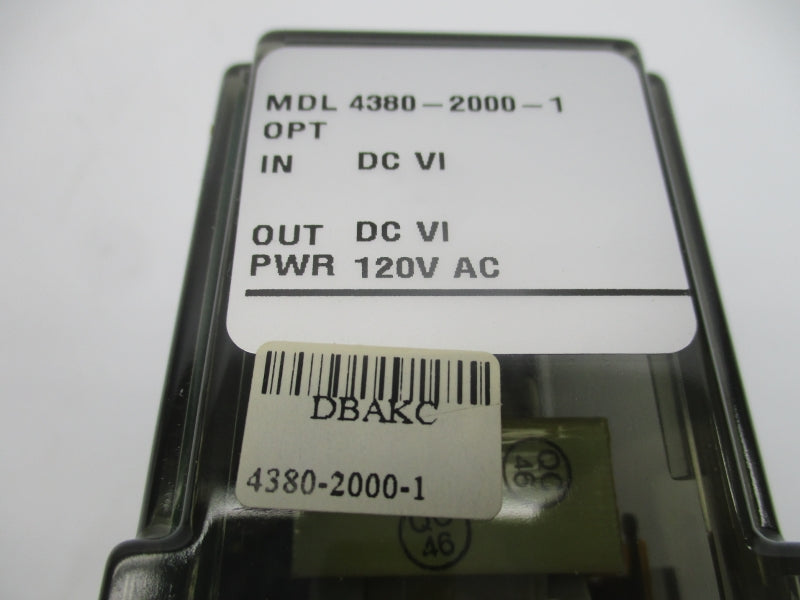 EUROTHERM MDL4380-2000-1 120VAC NSMP