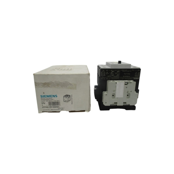 SIEMENS 3TF44 22-0AK61 110/120V NSMP