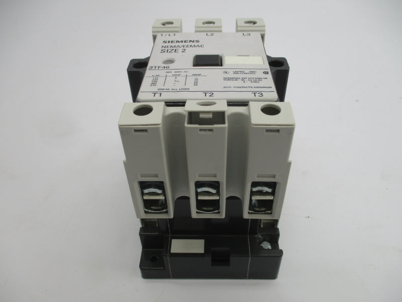 SIEMENS 3TF4622-OAK61 110/120V NSNP