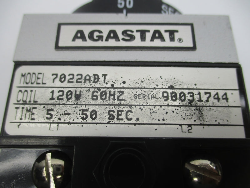 AGASTAT 7022ADT 120V 5-50SEC NSNP