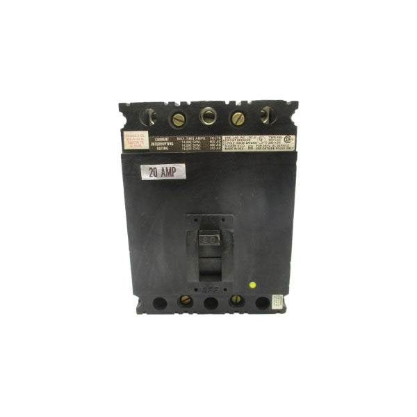SQUARE D FAL32020 600VAC 20A NSNP