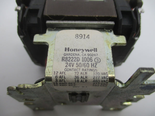 HONEYWELL R8222D1006 24V UNMP