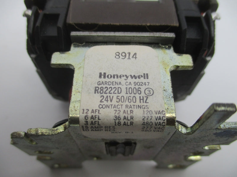 HONEYWELL R8222D1006 24V UNMP