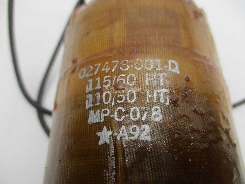 COIL 027478-001-D MP-C-078 110/115V NSNP