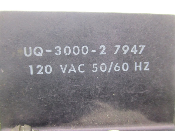JOHNSON CONTROLS 7948 UQ-3000-2 120VAC NSNP